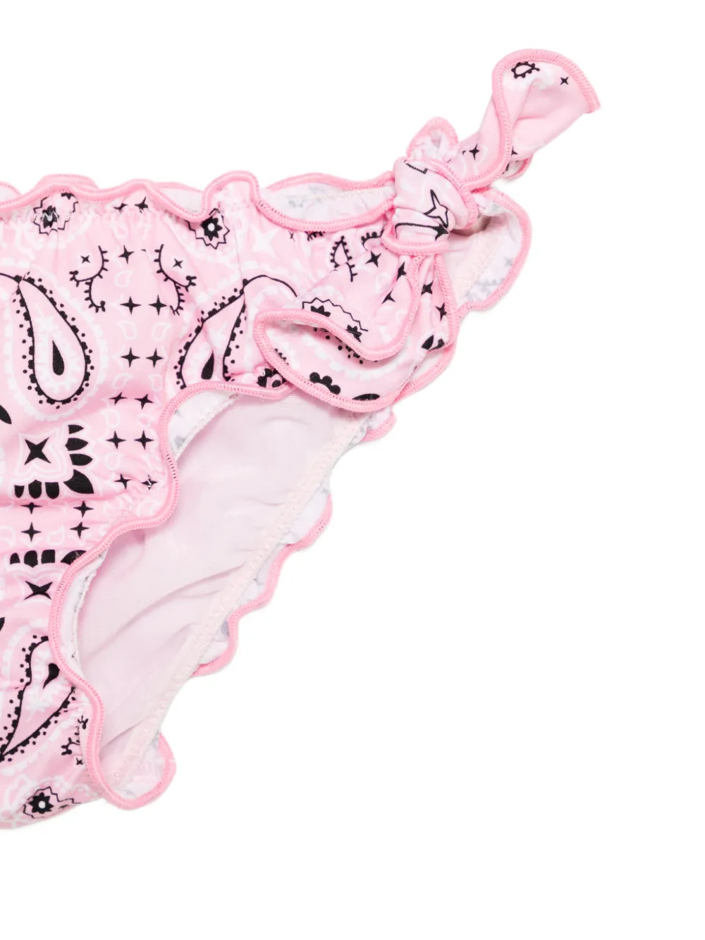  Mc2 Saint Barth Kids Cris Ruffled Bikini - Pink 