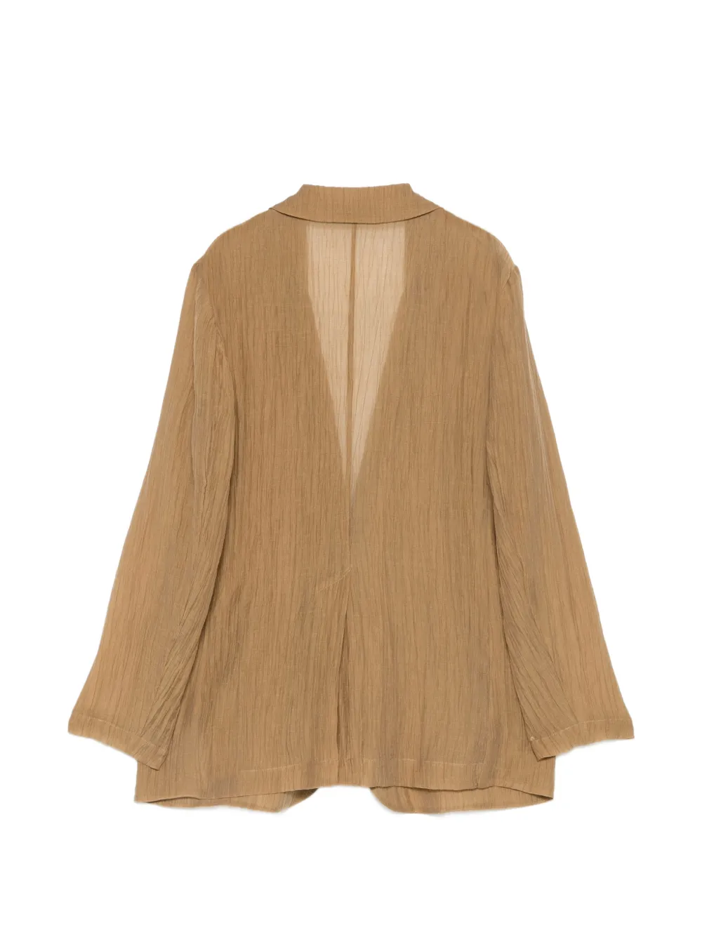  Seventy Notched-lapel Textured Blazer - Neutrals 