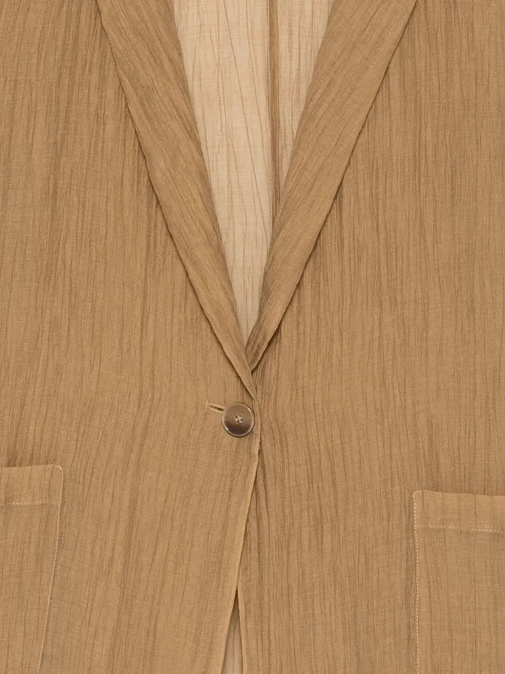  Seventy Notched-lapel Textured Blazer - Neutrals 