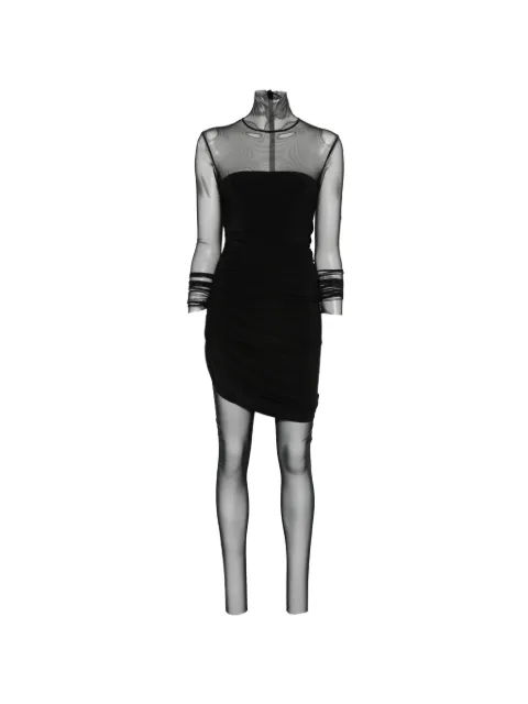 Norma Kamali Diana ruched-detail catsuit