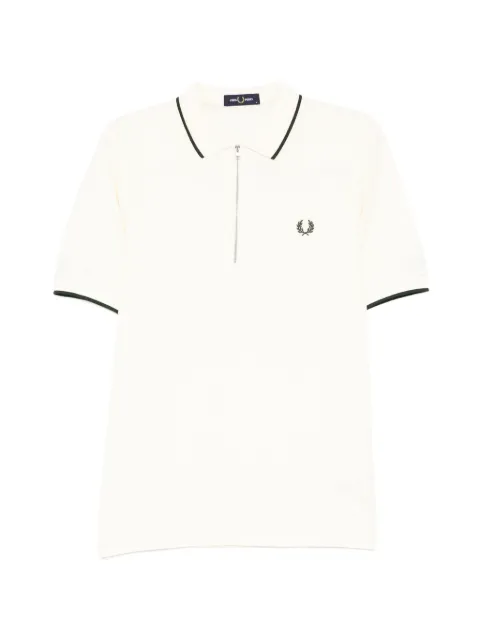 Fred Perry crape pique polo shirt