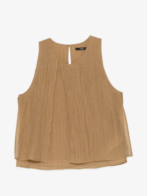 Seventy textured sleeveless top