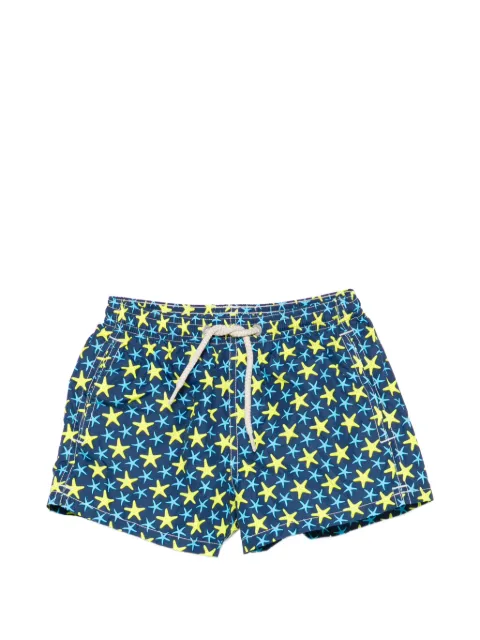 MC2 Saint Barth Kids Jean Lighting graphic-print swim shorts