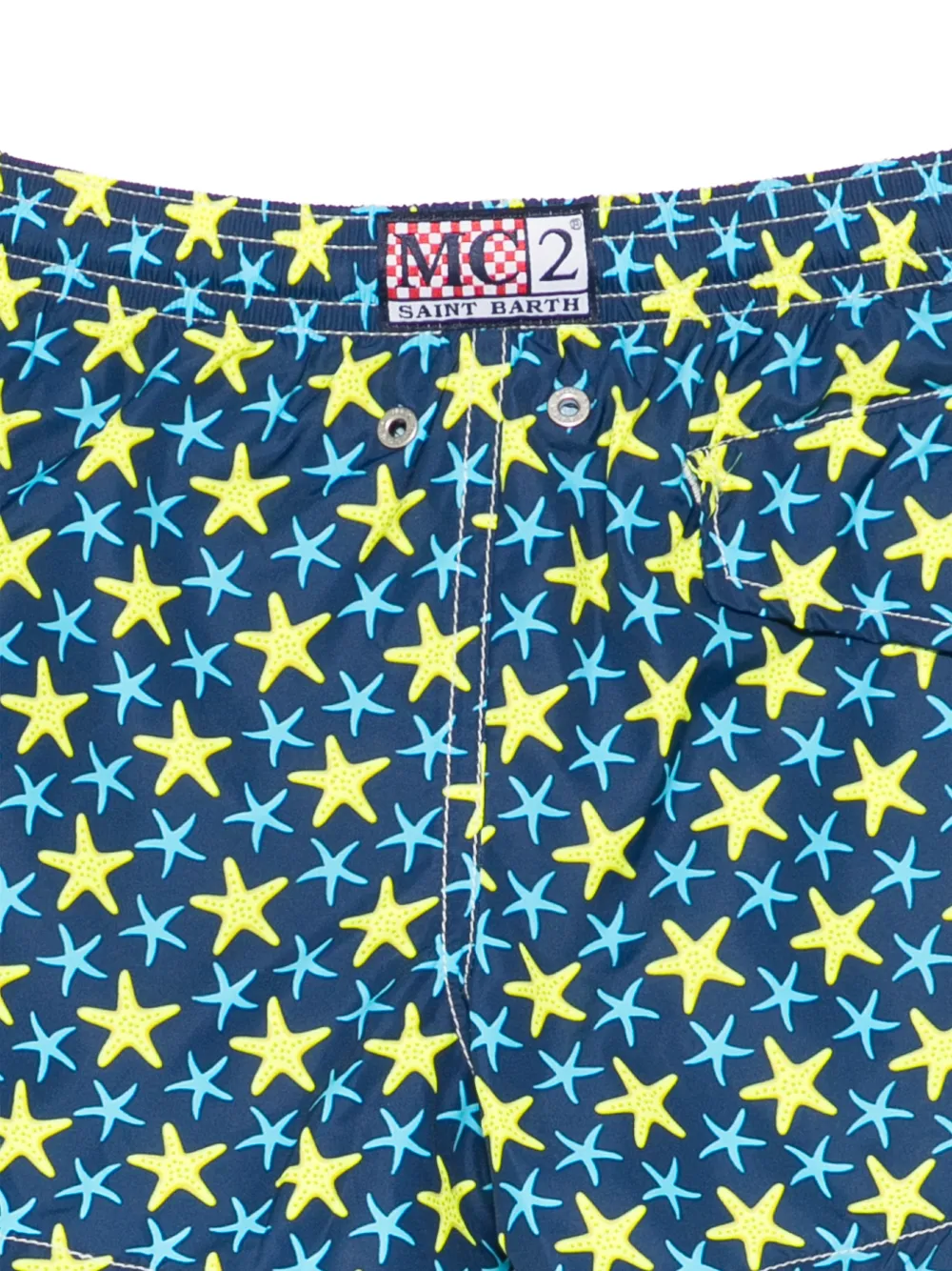 Jean Lighting Starfish-Print Swim Shorts