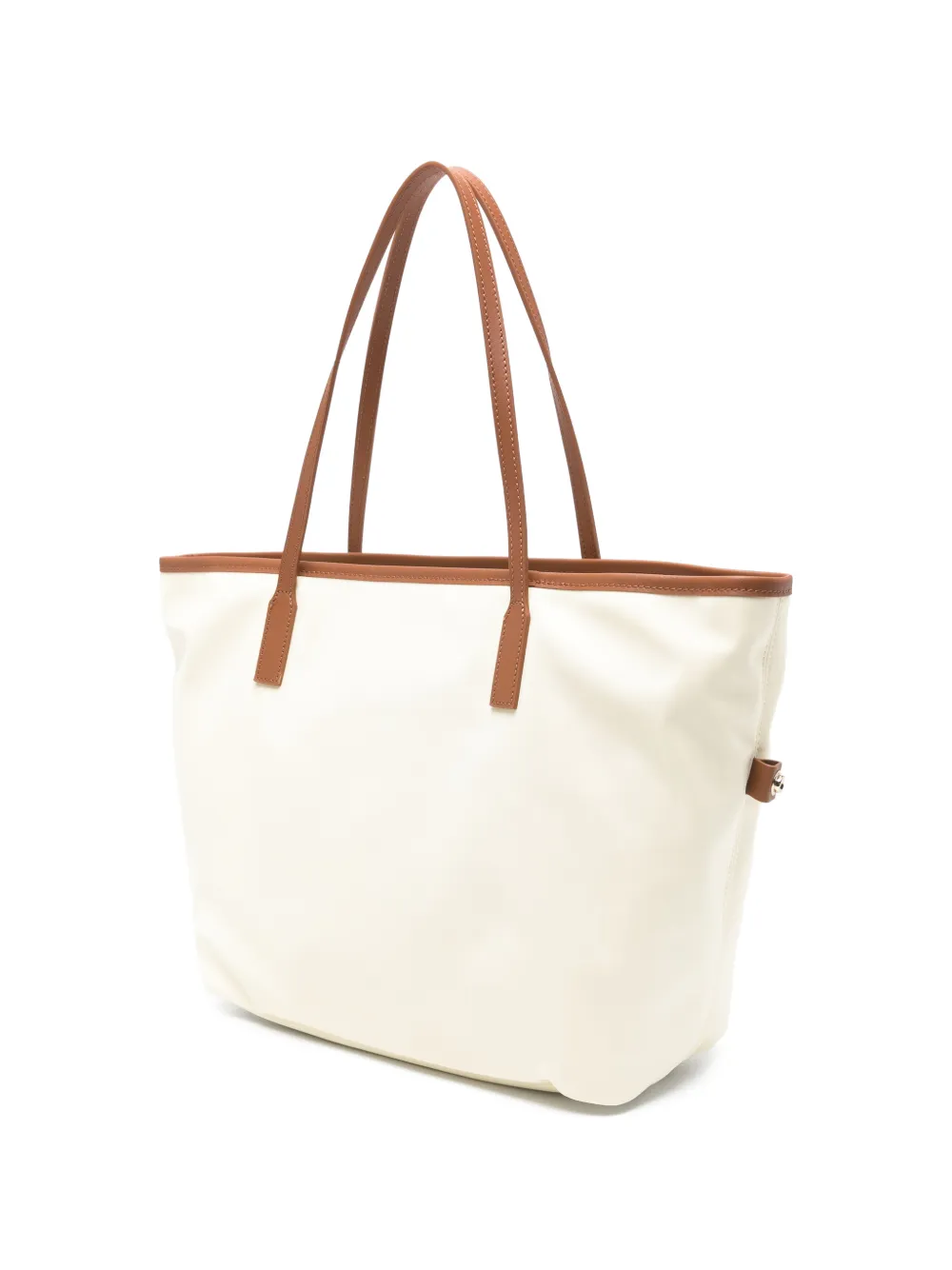 MC2 Saint Barth City shopper met geborduurd logo Beige