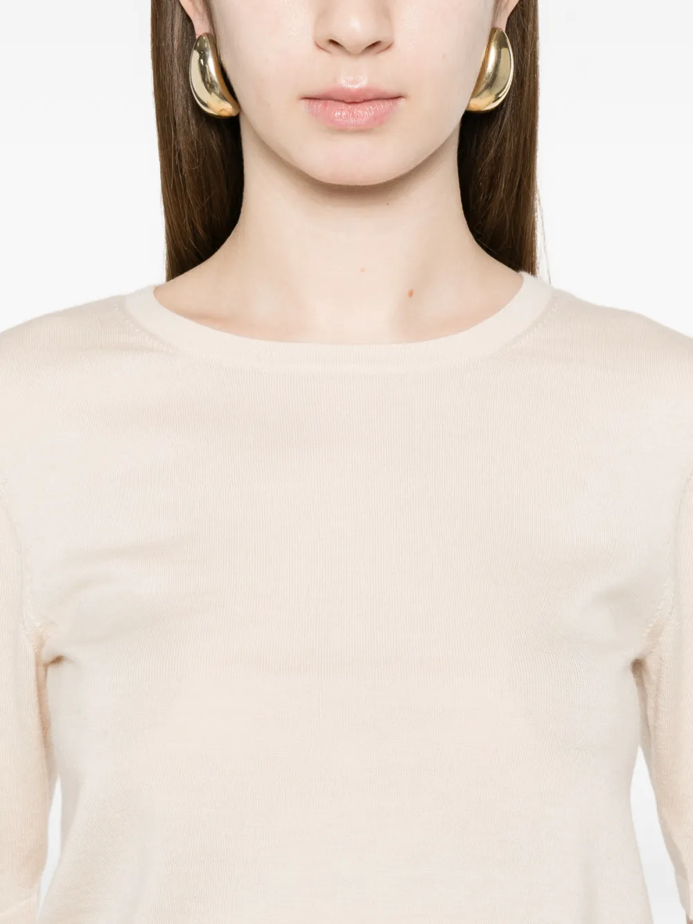 Soft Goat T-shirt Beige