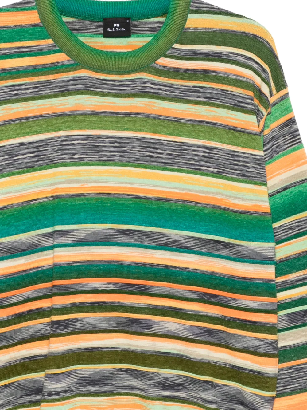  Paul Smith Pull à Rayures - Vert 