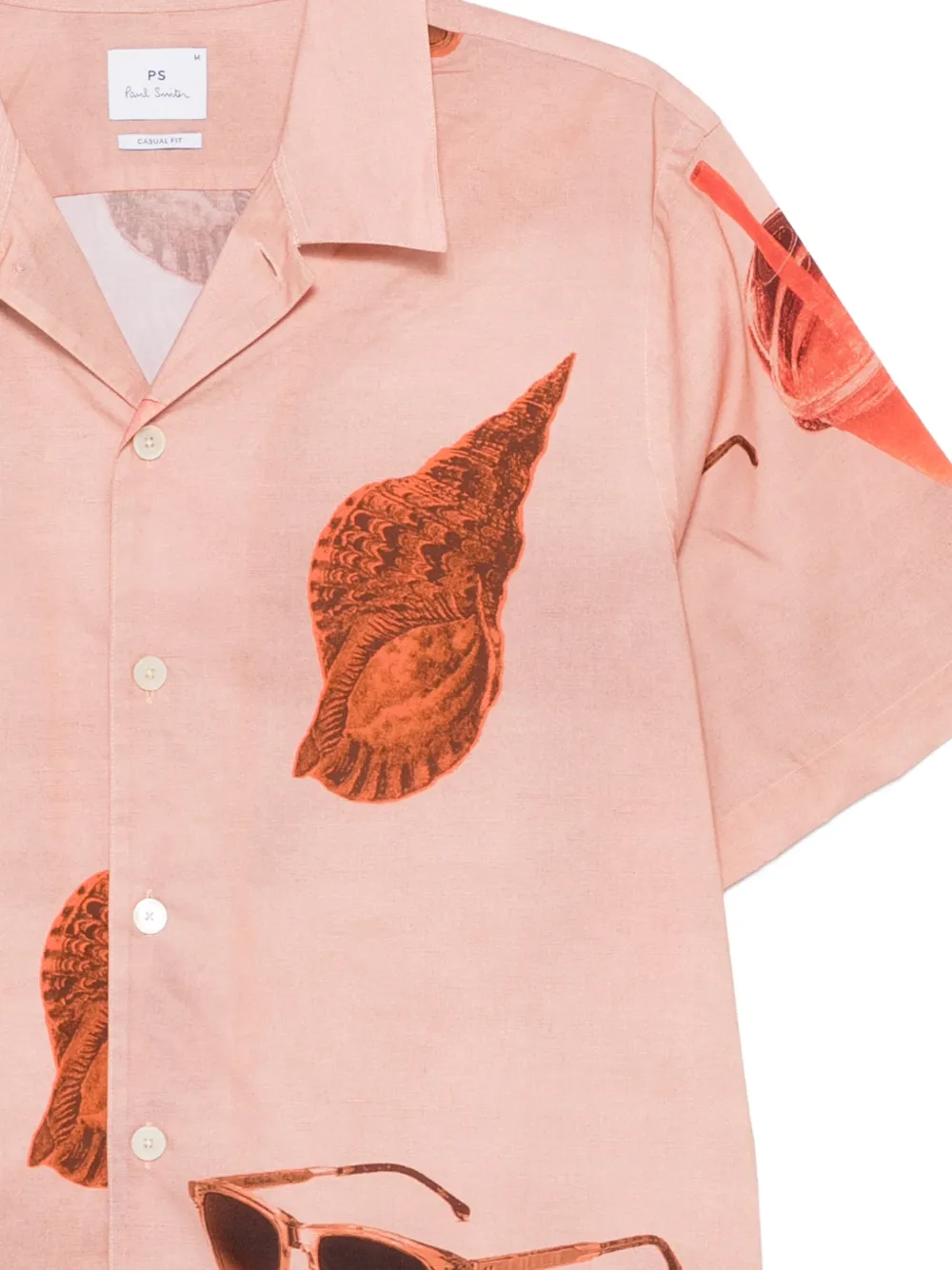 Paul Smith Overhemd met print Oranje
