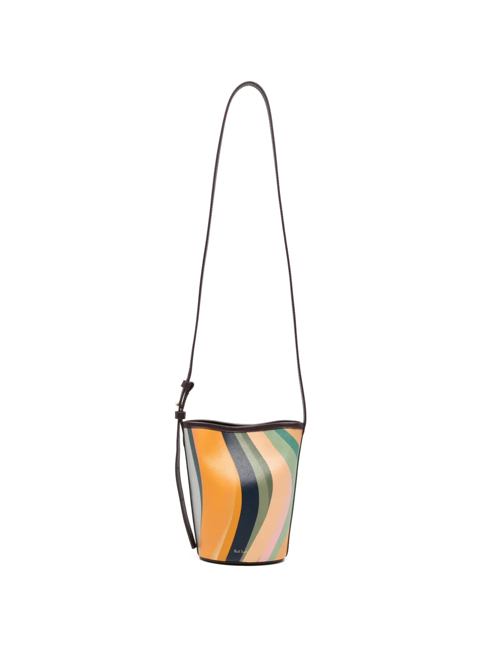 Paul Smith mini striped bucket bag - Toni neutri
