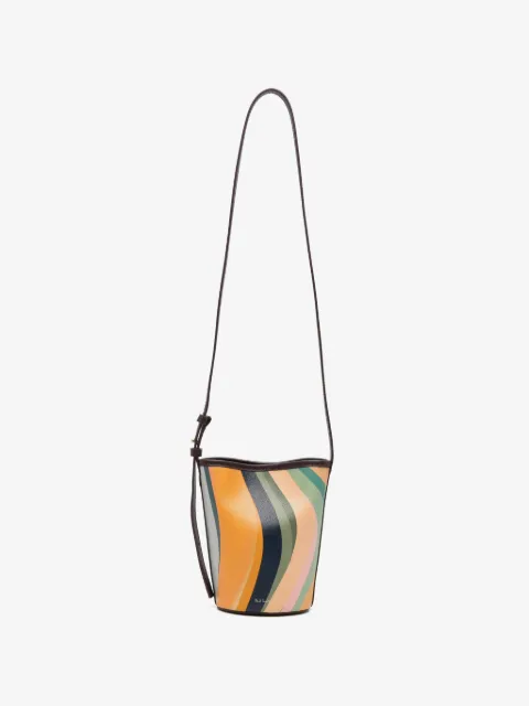 Paul Smith mini striped bucket bag