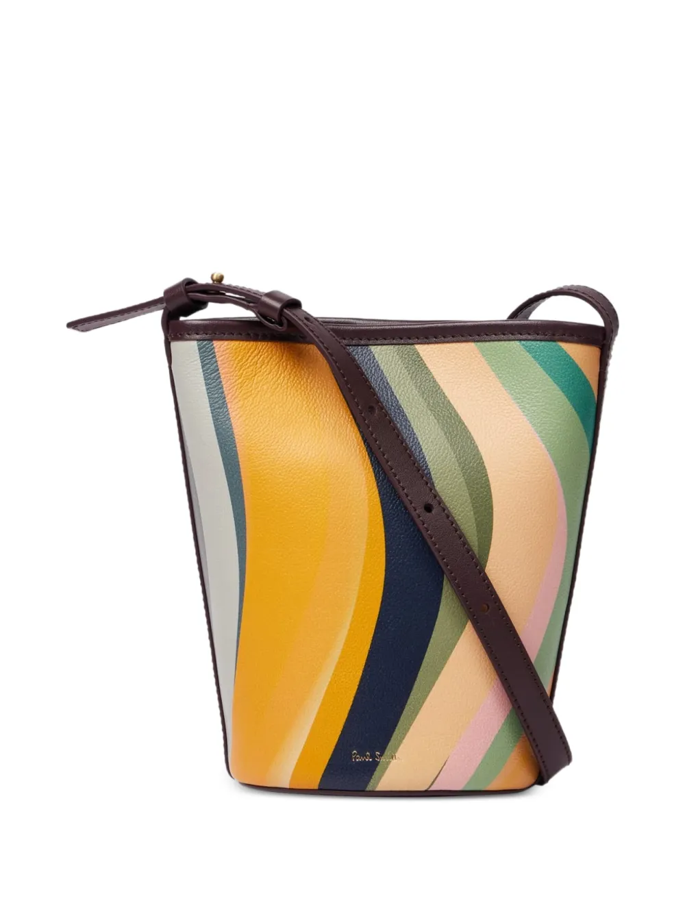 Paul Smith mini striped bucket bag