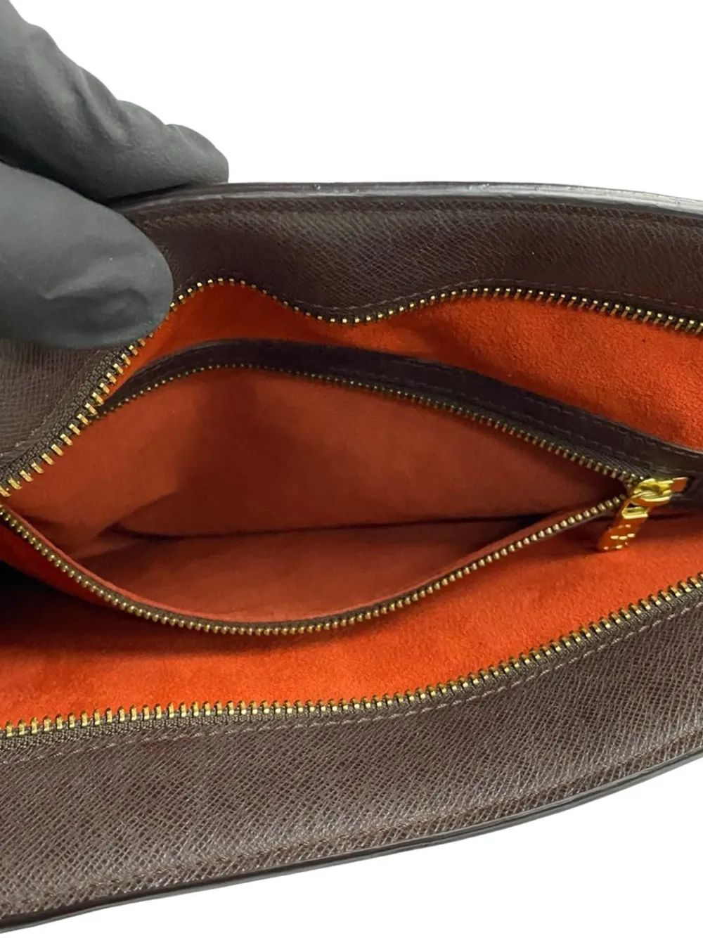 1997 Damier Ebene Venice Sac Plat Tote Bag