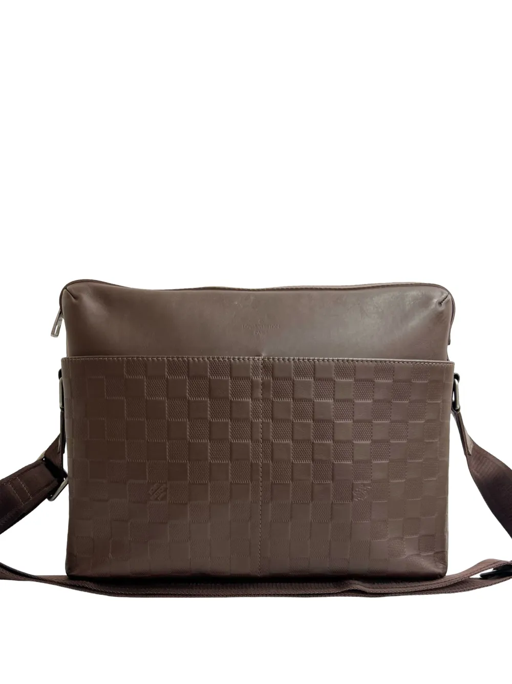 Louis Vuitton Pre-Owned 2013 Damier Infini Calypso MM crossbody bag - Braun