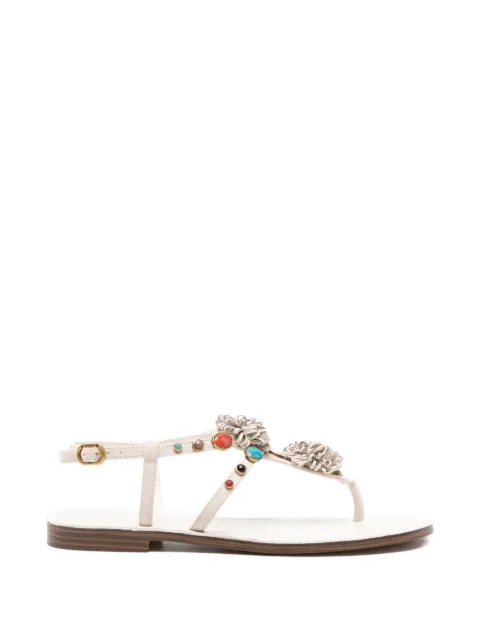 TWINSET flower-embellished sandals