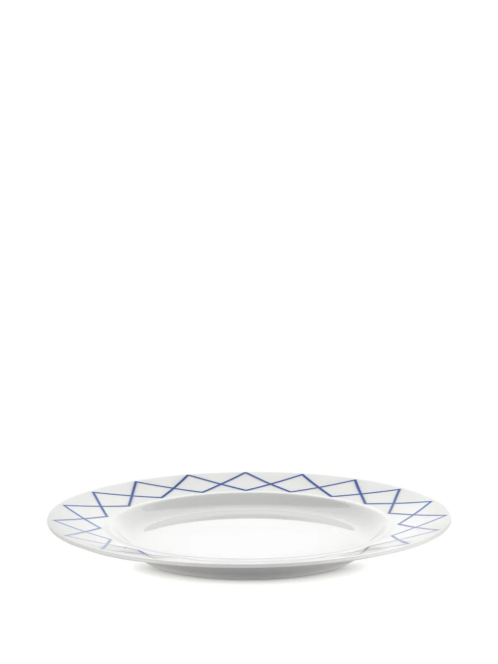 Alessi Piatti My Beaut China con motivo geometrico (4 pezzi) - Bianco