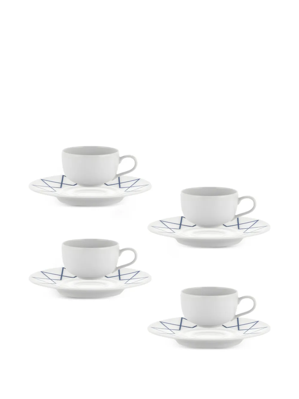 Alessi Tazze My Beaut China (4 pezzi) - Bianco