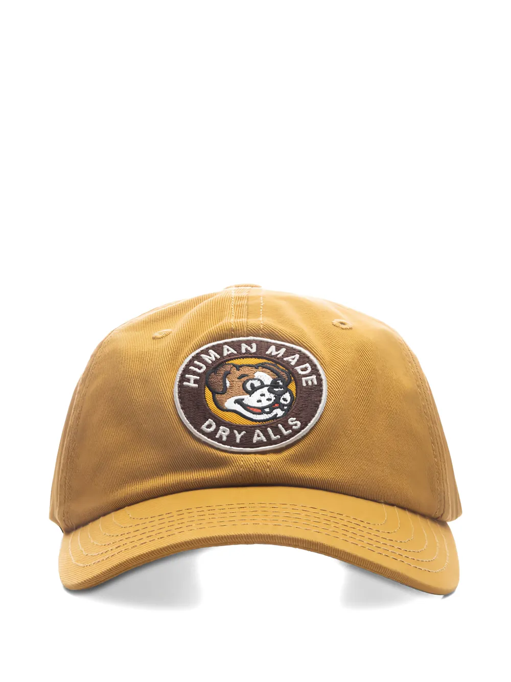 Human Made twill logo patch cap - Giallo