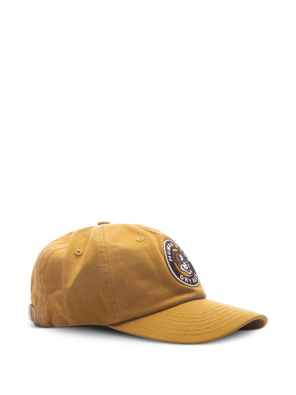  Human Made Twill Logo Patch Cap - Yellow 