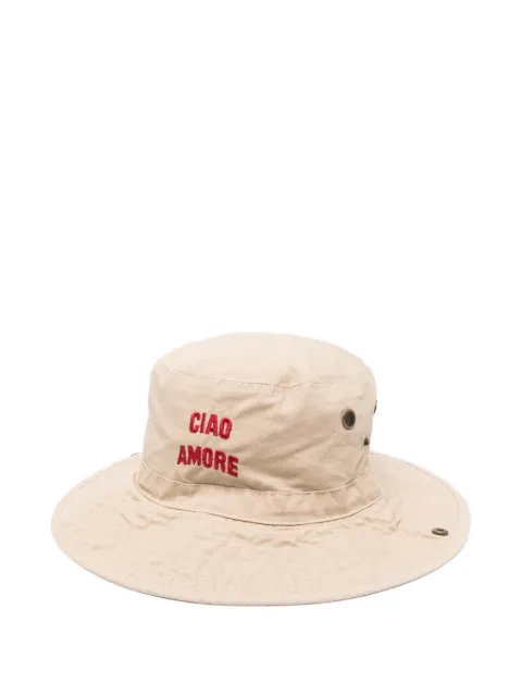 Giada Benincasa embroidered bucket hat