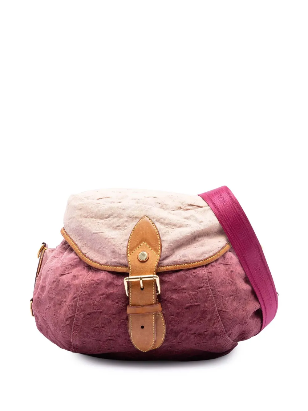 Louis Vuitton Pre-Owned 2010 Monogram Denim Sunshine crossbody bag - Rosso