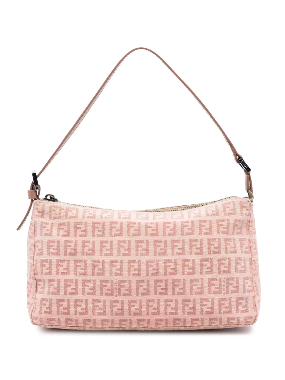 Fendi Pre-Owned 2000-2010 Zucchino Canvas Pochette shoulder bag - Rosa