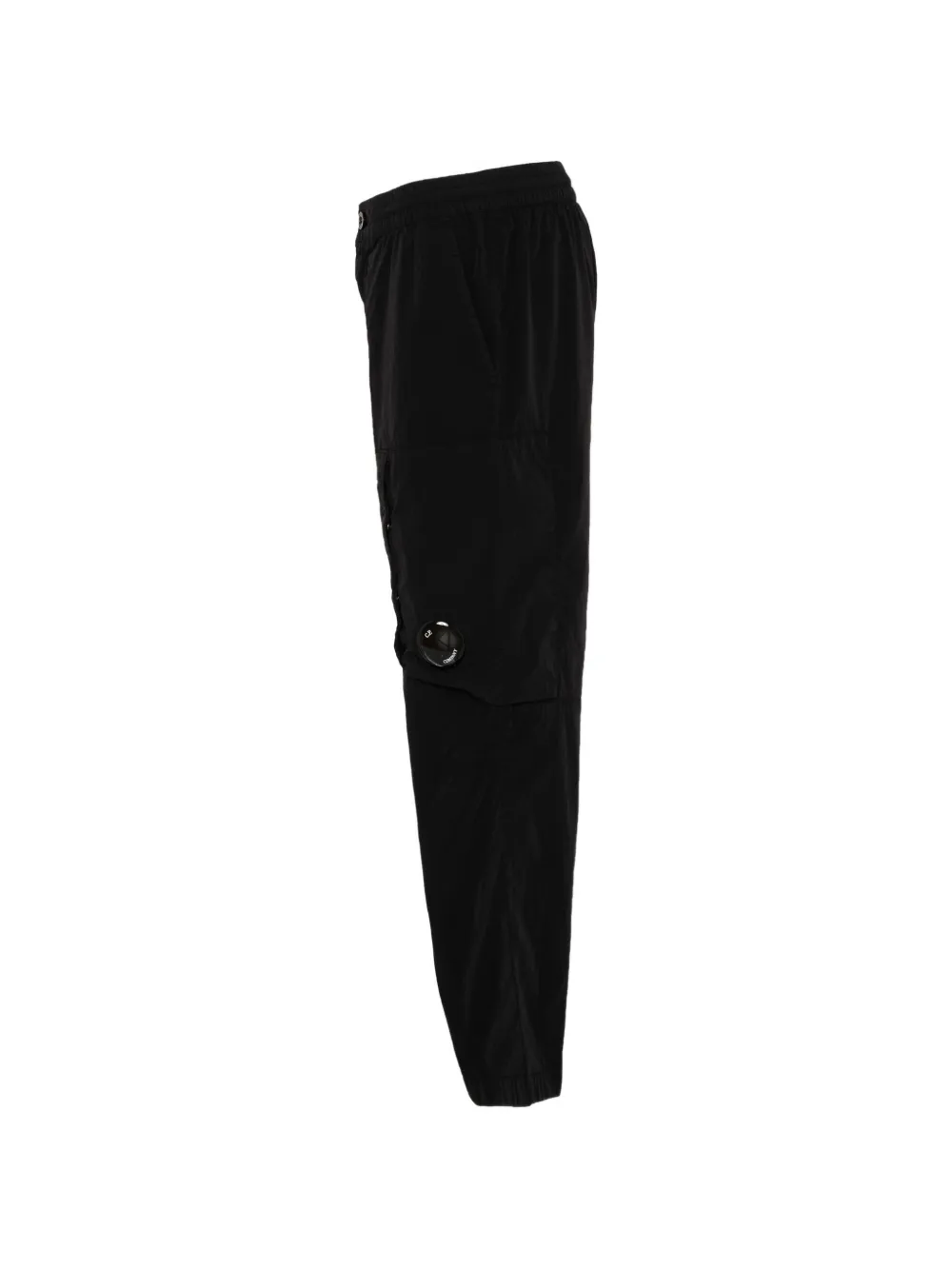 C.P. Company Kids Broek met elastische tailleband Zwart