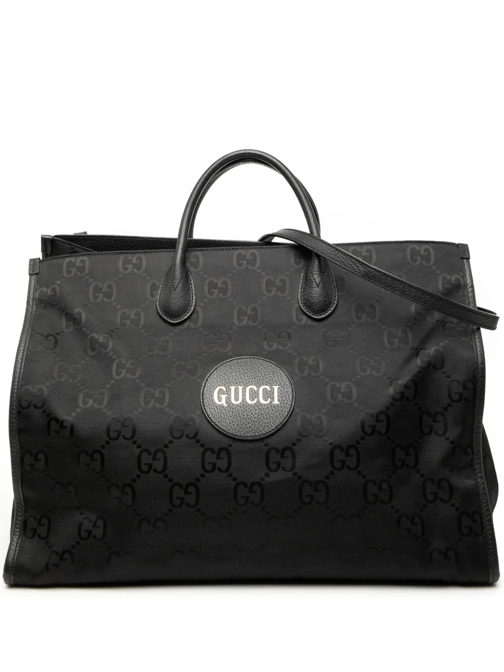 Gucci Pre-Owned 2016-2025 GG Econyl Off The Grid Convertible Tote satchel - Nero