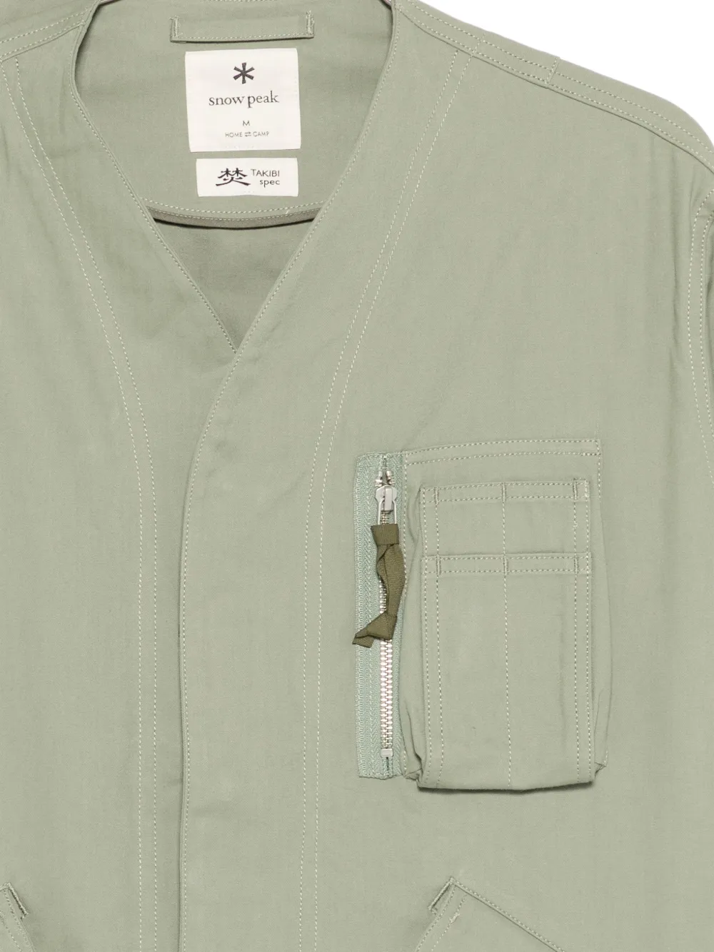 Zip-Fastening Pocket Jacket