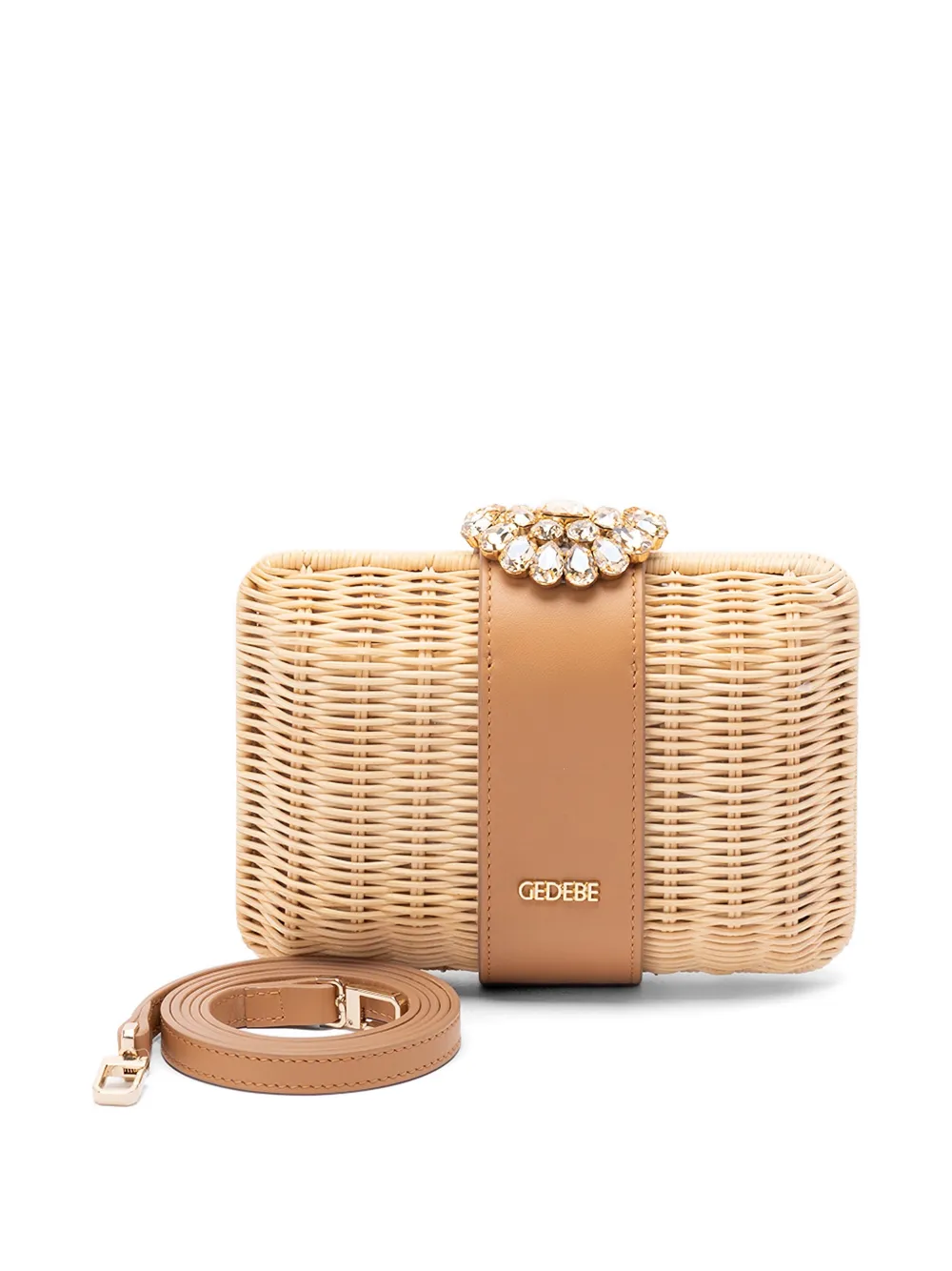  Gedebe Capri Clutch Bag - Neutrals 
