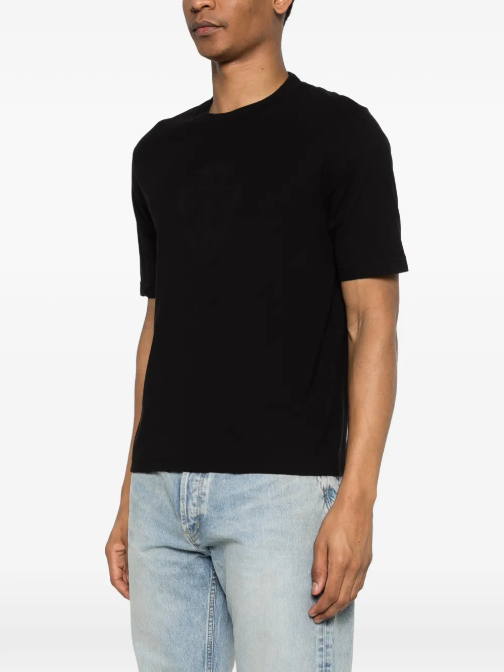 Gucci T-shirt met ronde hals Zwart