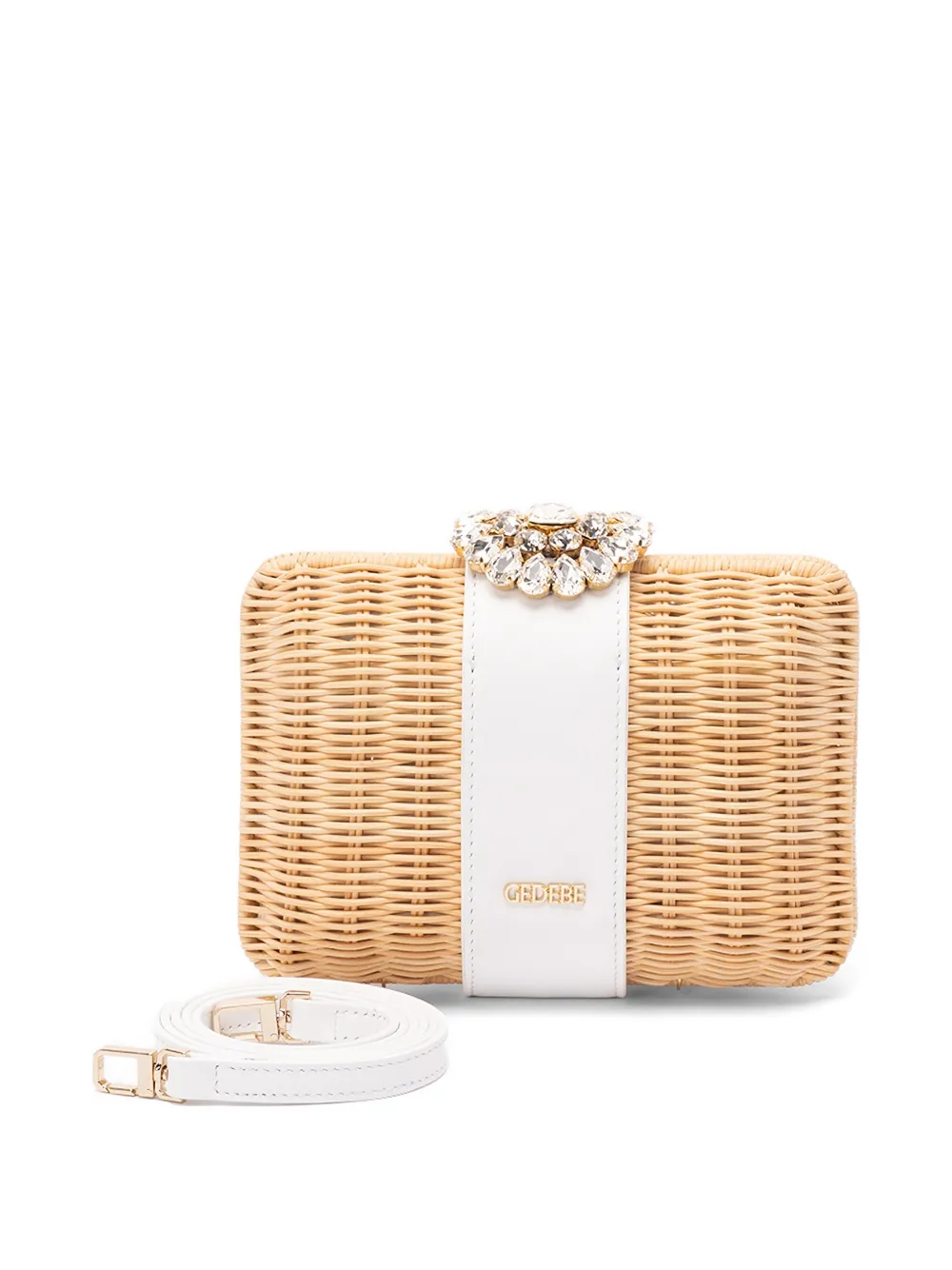  Gedebe Capri Clutch Bag - Neutrals 