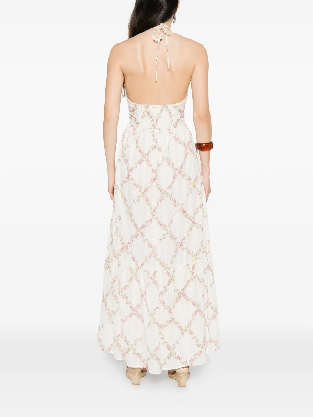 TWINSET floral halterneck maxi dress - thumbnail 4 of 5