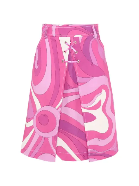 PUCCI Junior patterned skirt
