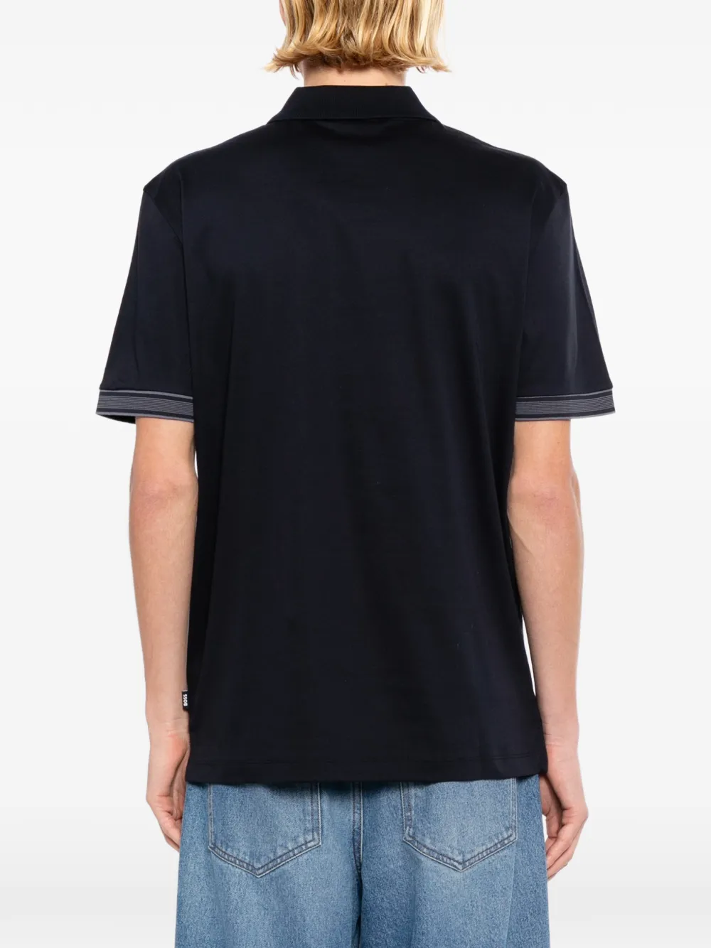 BOSS H-Parlay poloshirt Blauw