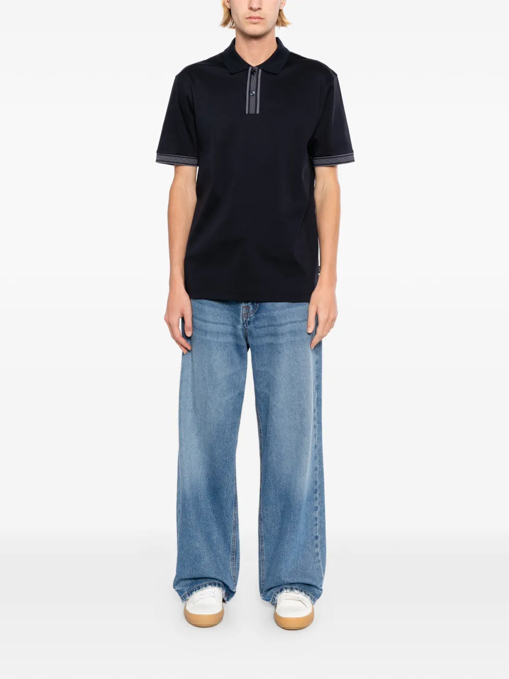 BOSS H-Parlay poloshirt Blauw