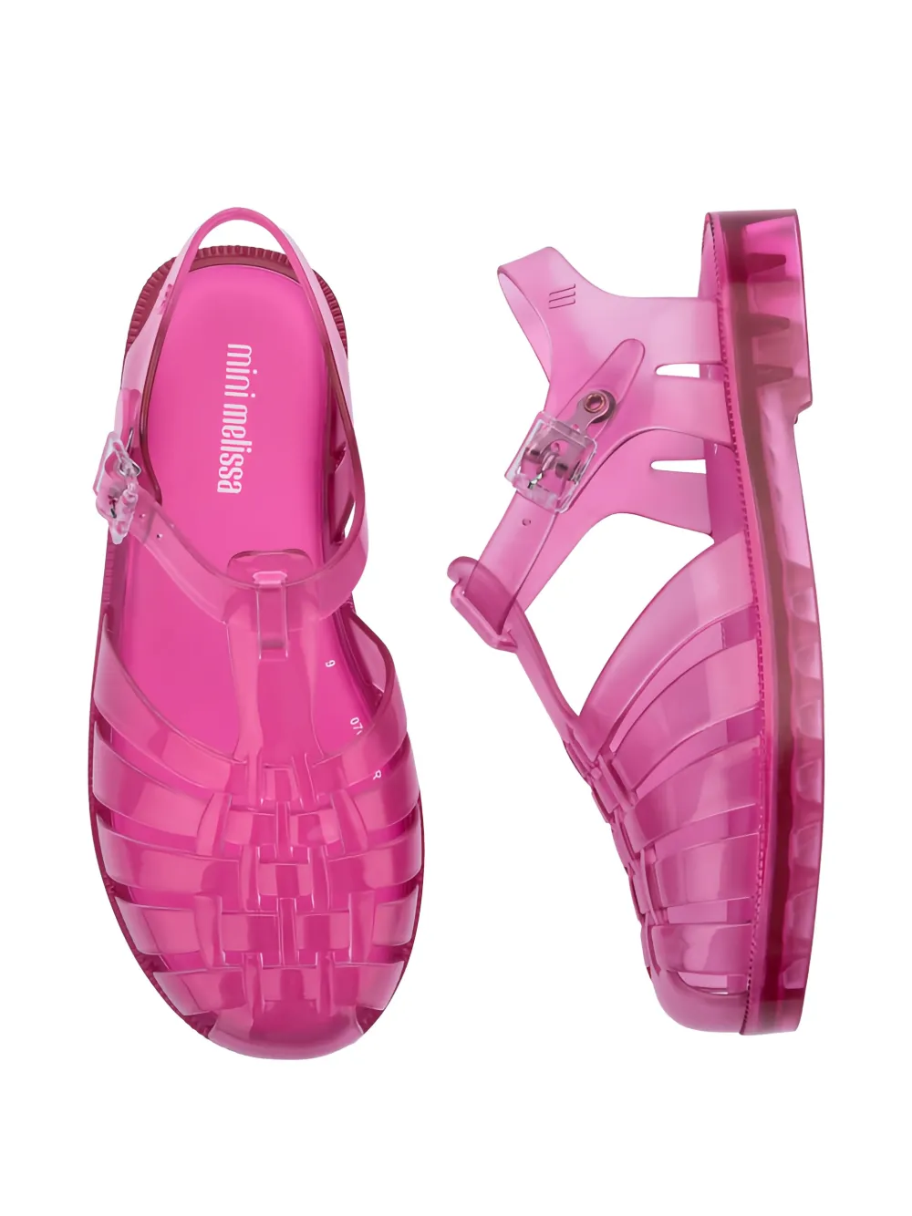 Mini Melissa Possession strap sandals Wit
