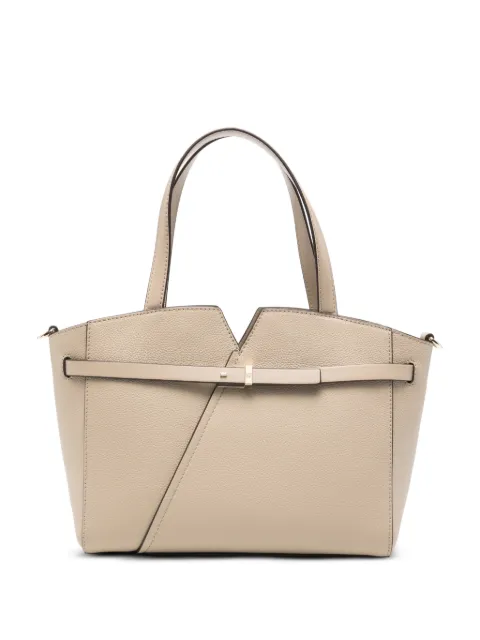 BOSS logo-detail leather shoulder bag