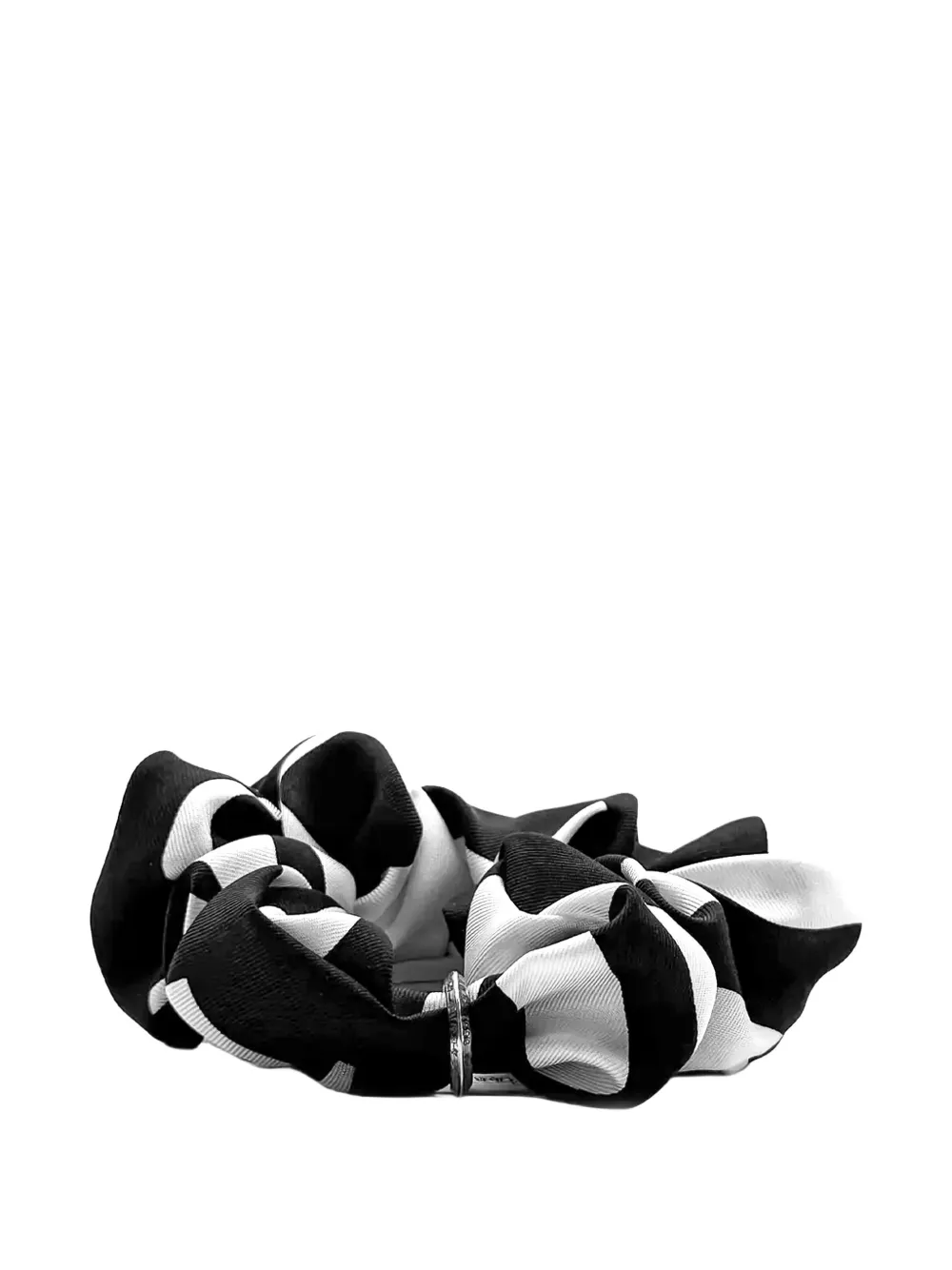 Chrome Hearts silk scrunchie - Nero
