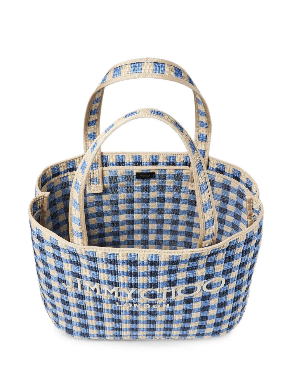 Jimmy Choo East-West shopper Blauw