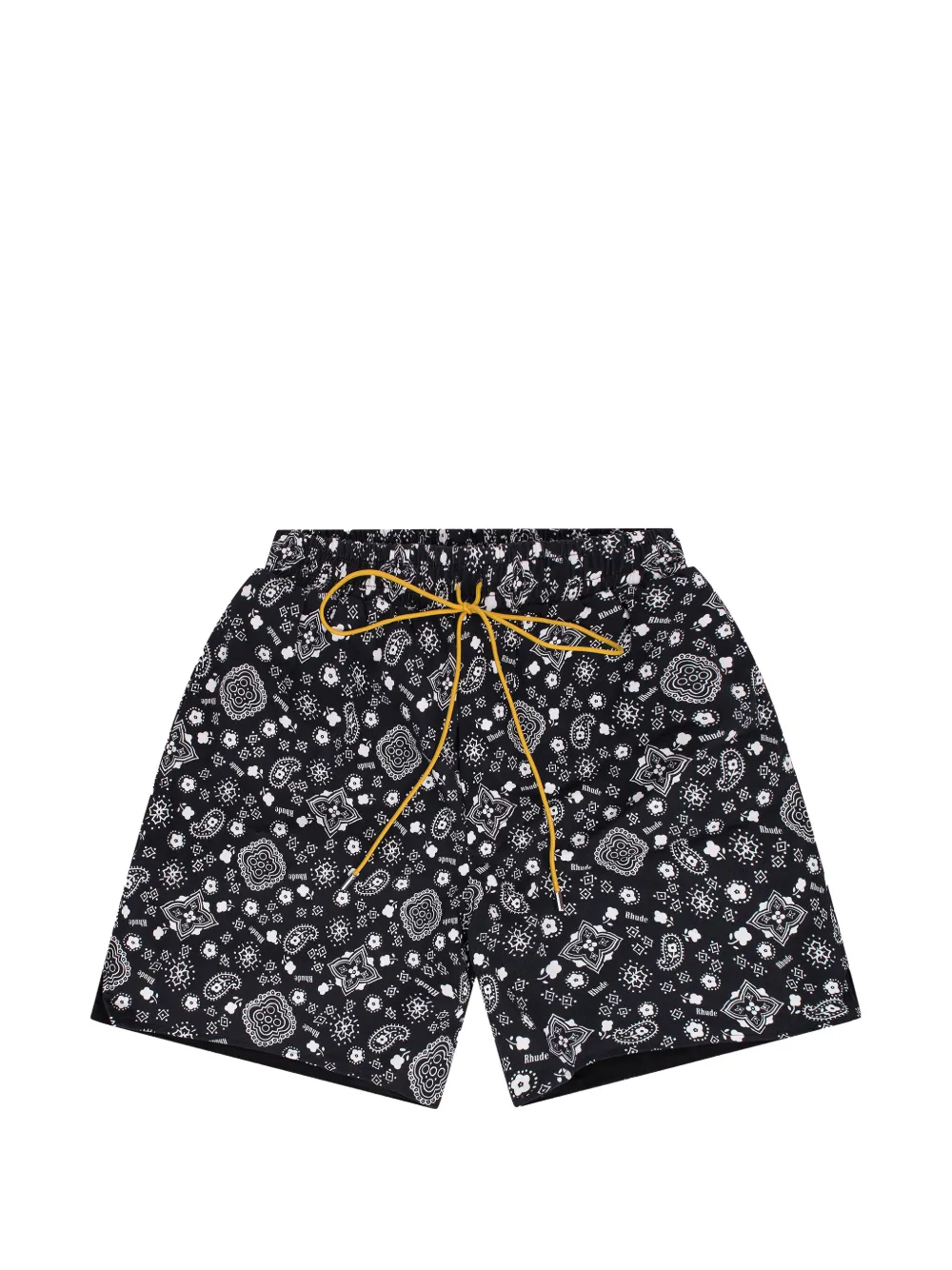 RHUDE Ssense Exclusive bandana shorts - Schwarz