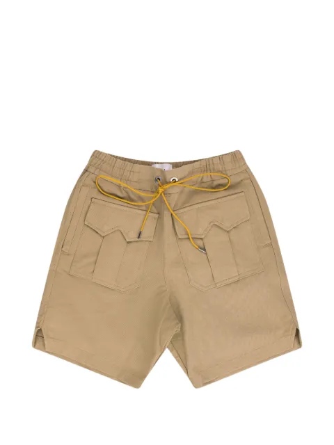 RHUDE Cerano Safari drawstring-detail shorts