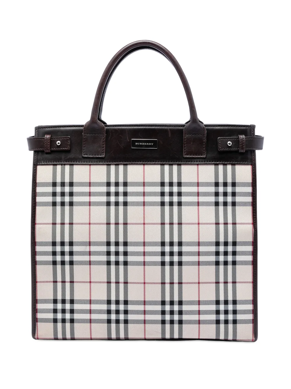 楽天市場】burberry バーバリー チェック トートバッグの通販