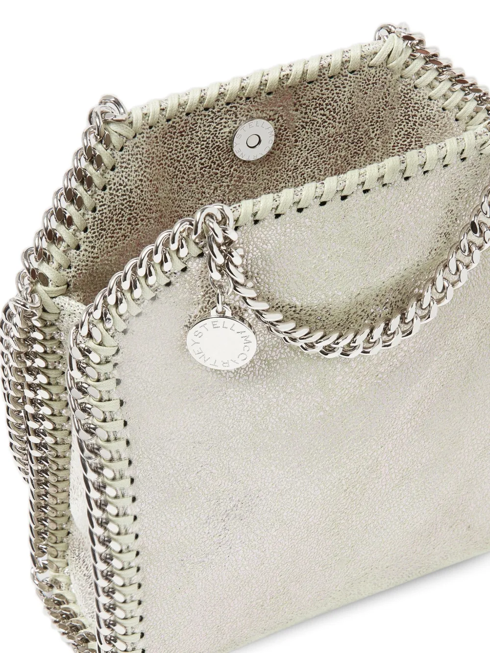 Stella McCartney Falabella mini shopper Zilver
