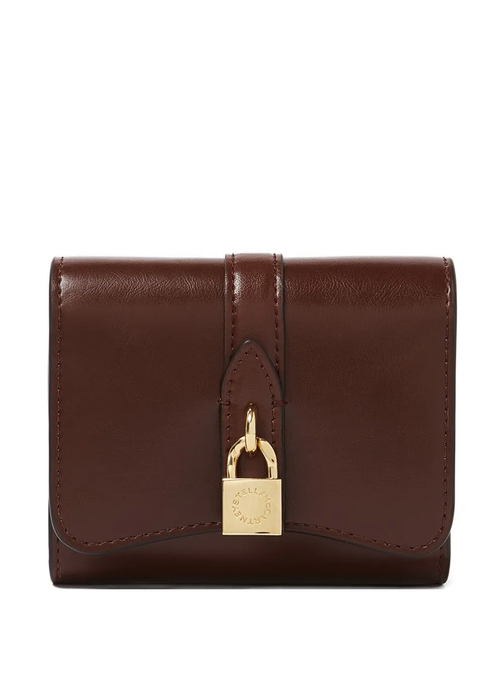Stella McCartney Portafoglio con logo - Marrone