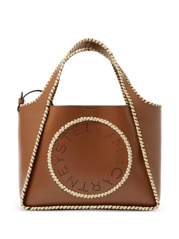 Stella McCartney ロゴ ショルダーバッグ | ブラウン | FARFETCH JP