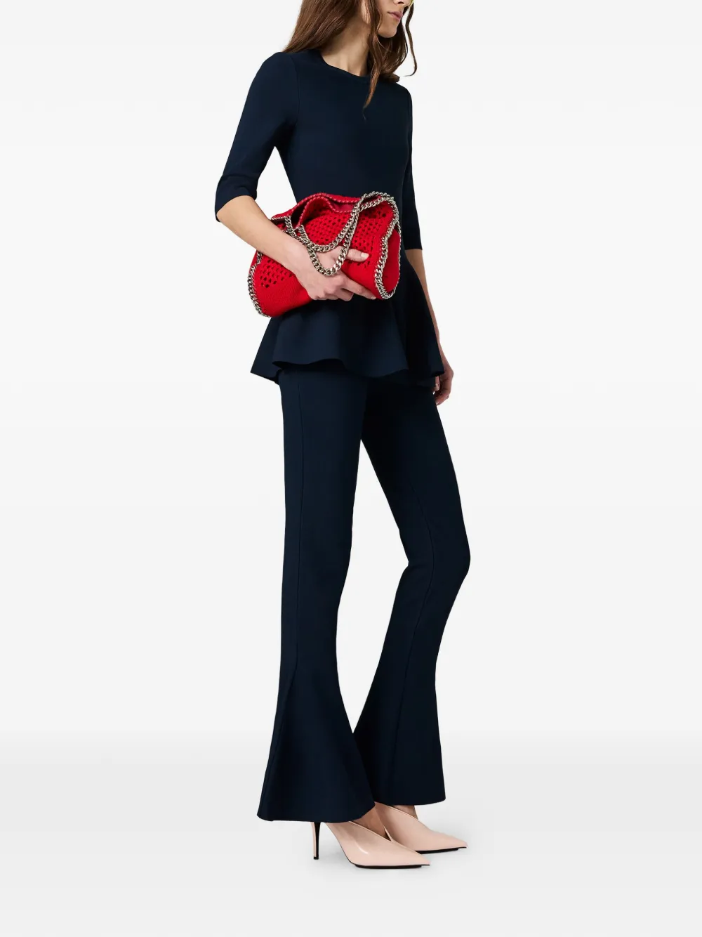  Stella Mccartney Crew-neck Blouse - Blue 