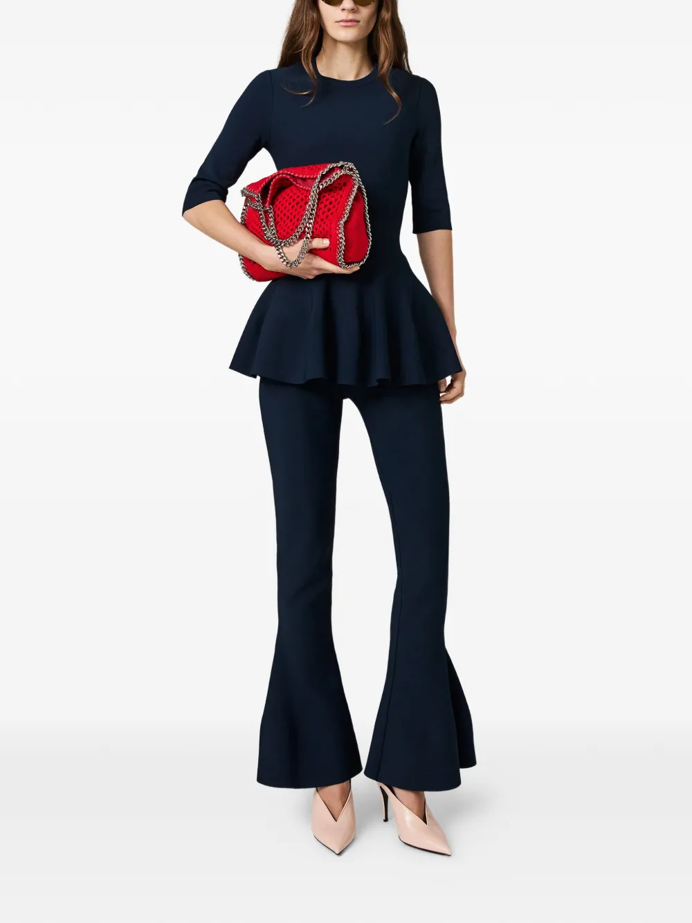  Stella Mccartney Crew-neck Blouse - Blue 