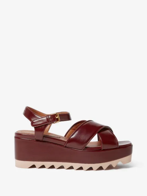 Stella McCartney Elyse criss-cross sandals
