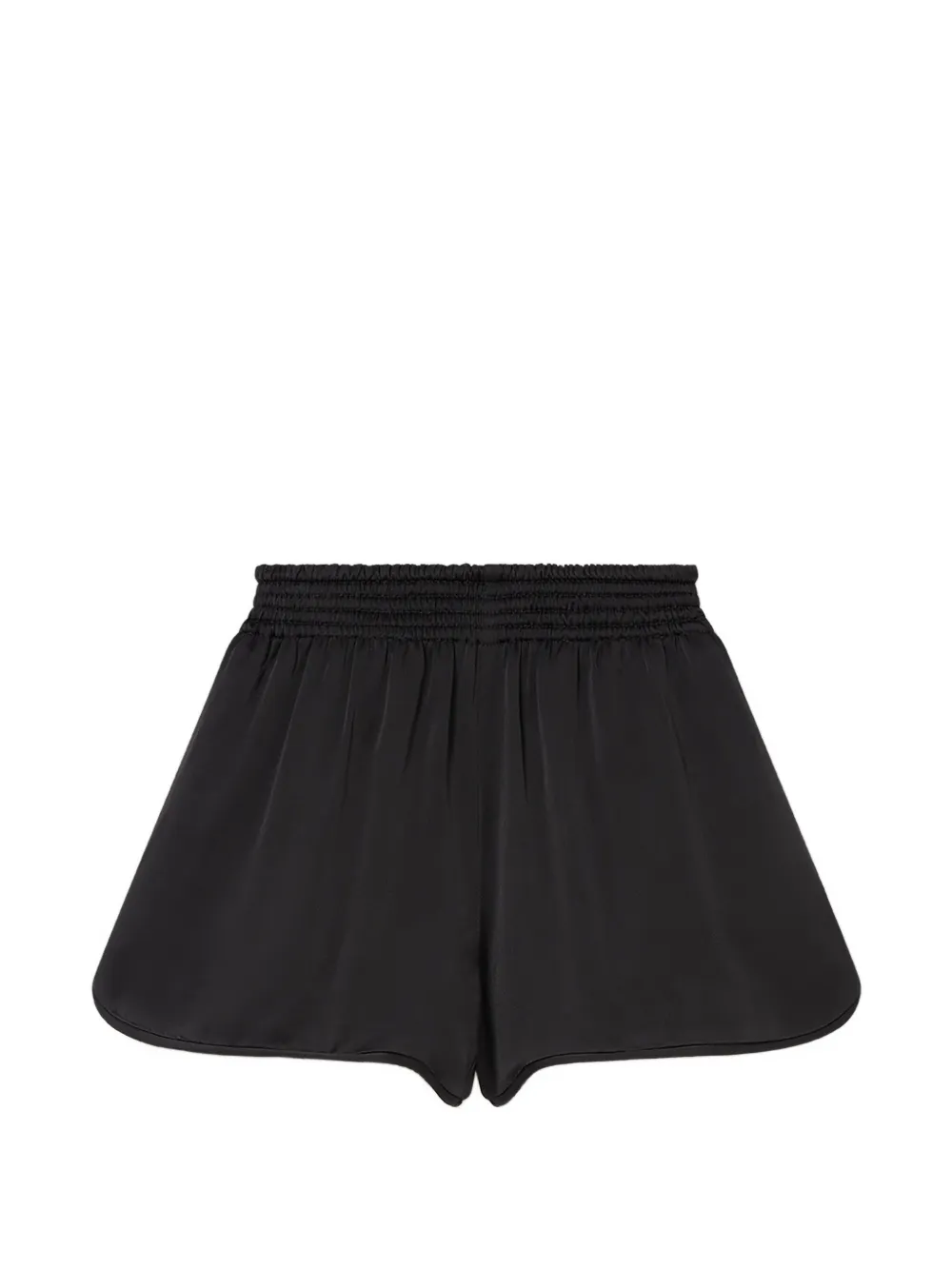 Stella McCartney Shorts Envers Satin - Nero