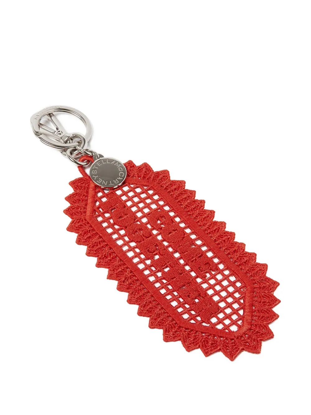  Stella Mccartney Come Together Crochet Keyring - Red 